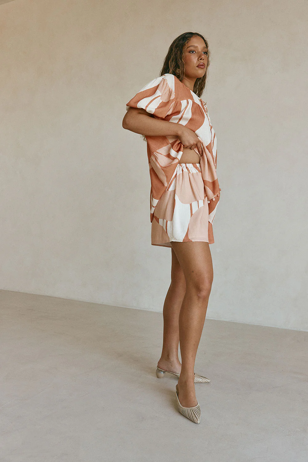 Ales Shorts - Peach Solanto - Image 4