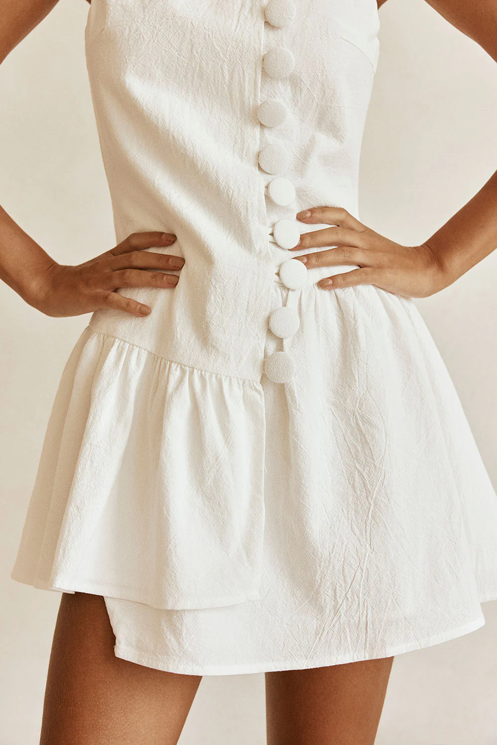 Alfresco Dress - White - Image 3