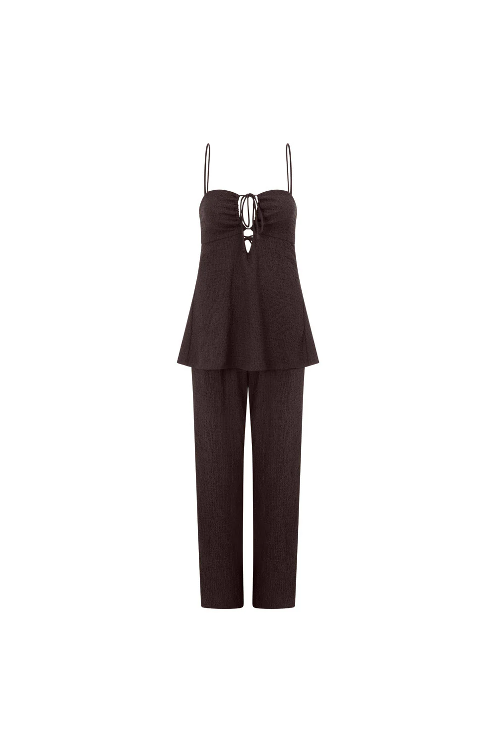 Ashton Jumpsuit - Chocolate - Image 6