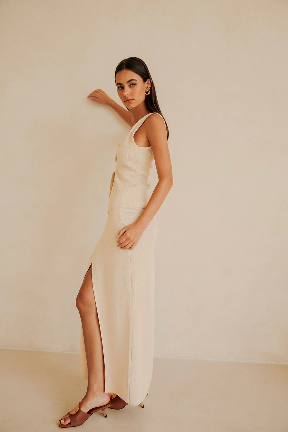 Bridget Skirt - Cream - Image 4