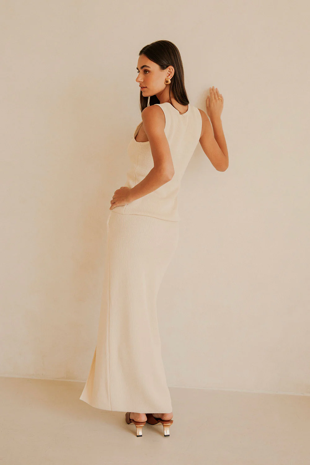 Bridget Skirt - Cream - Image 5