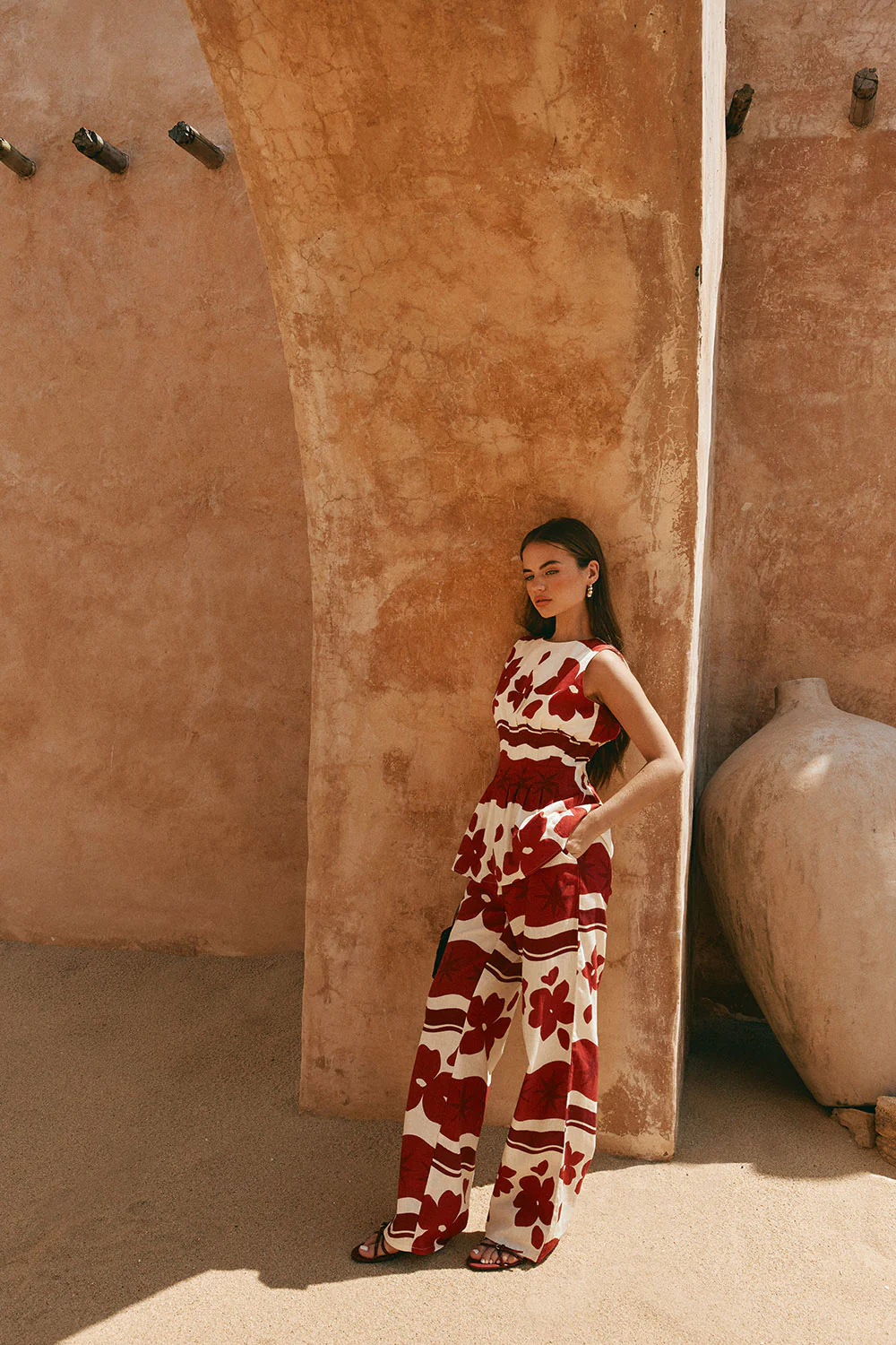 Del Mar Pants - Sienna Sunset - Image 3