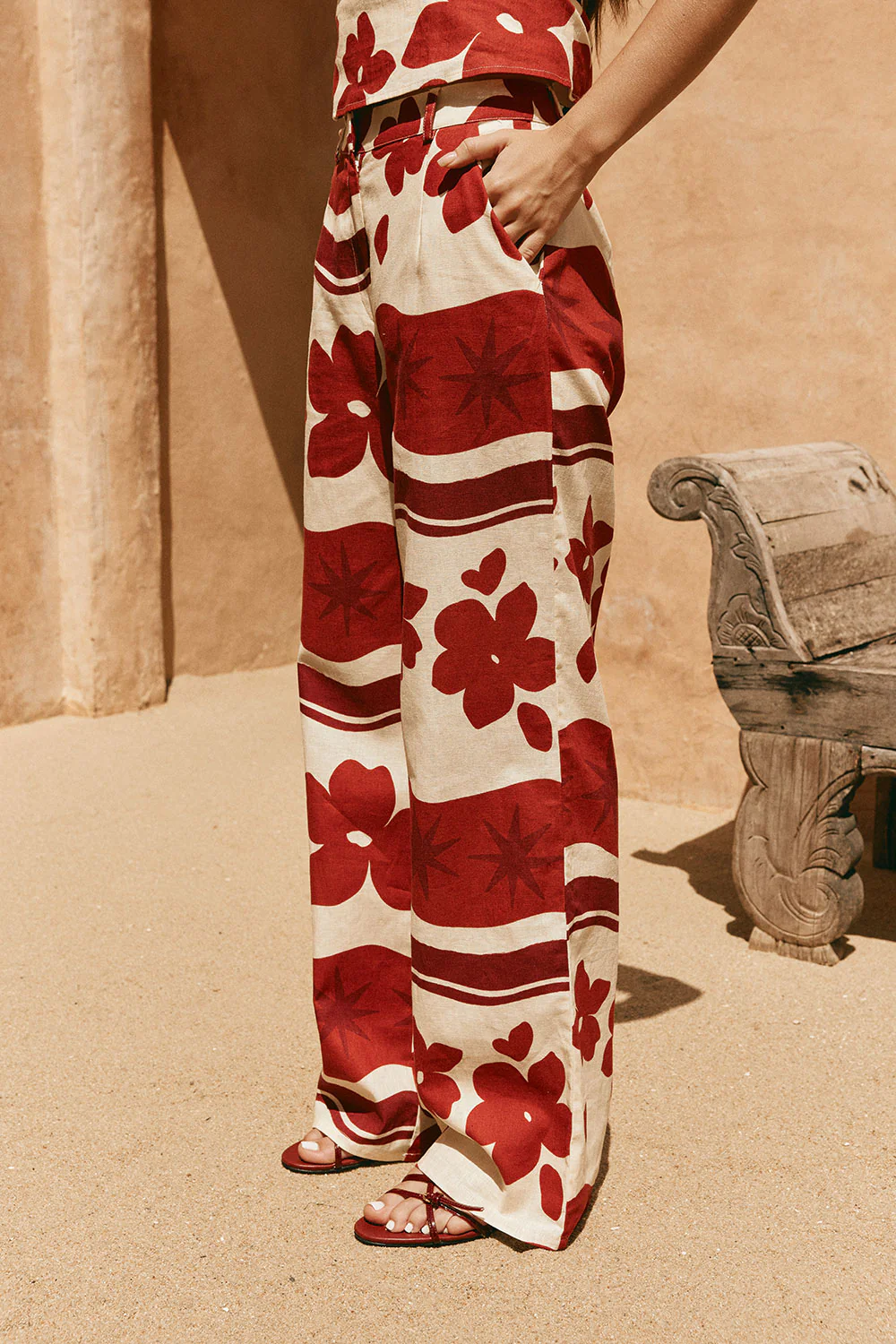 Del Mar Pants - Sienna Sunset - Image 4