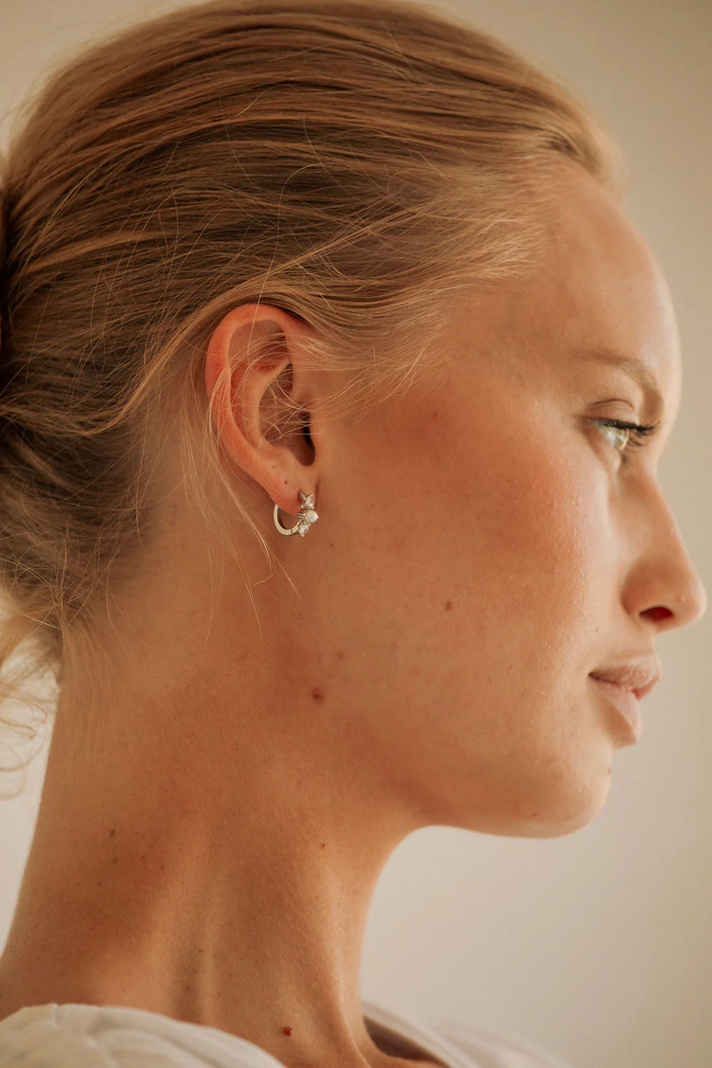 Lira Earrings - Silver - Image 3