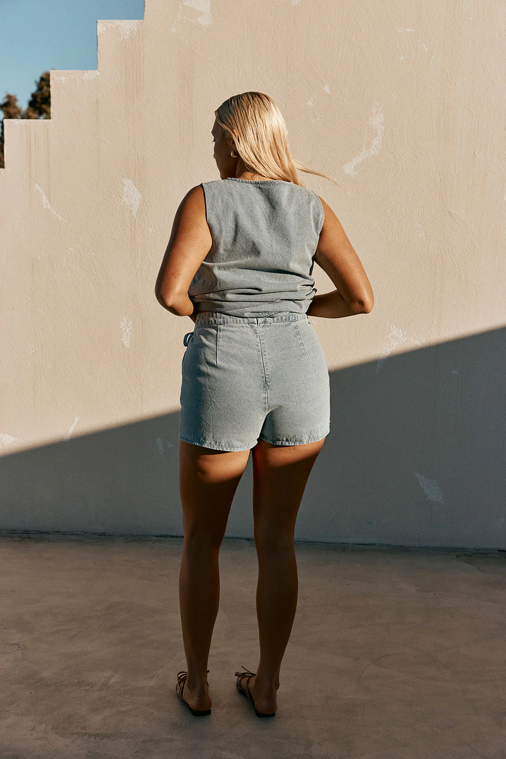Loralei Skort - Denim - Image 6