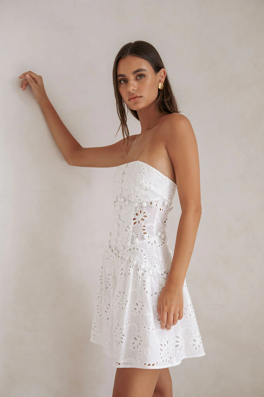 Palermo Button Dress - Image 4