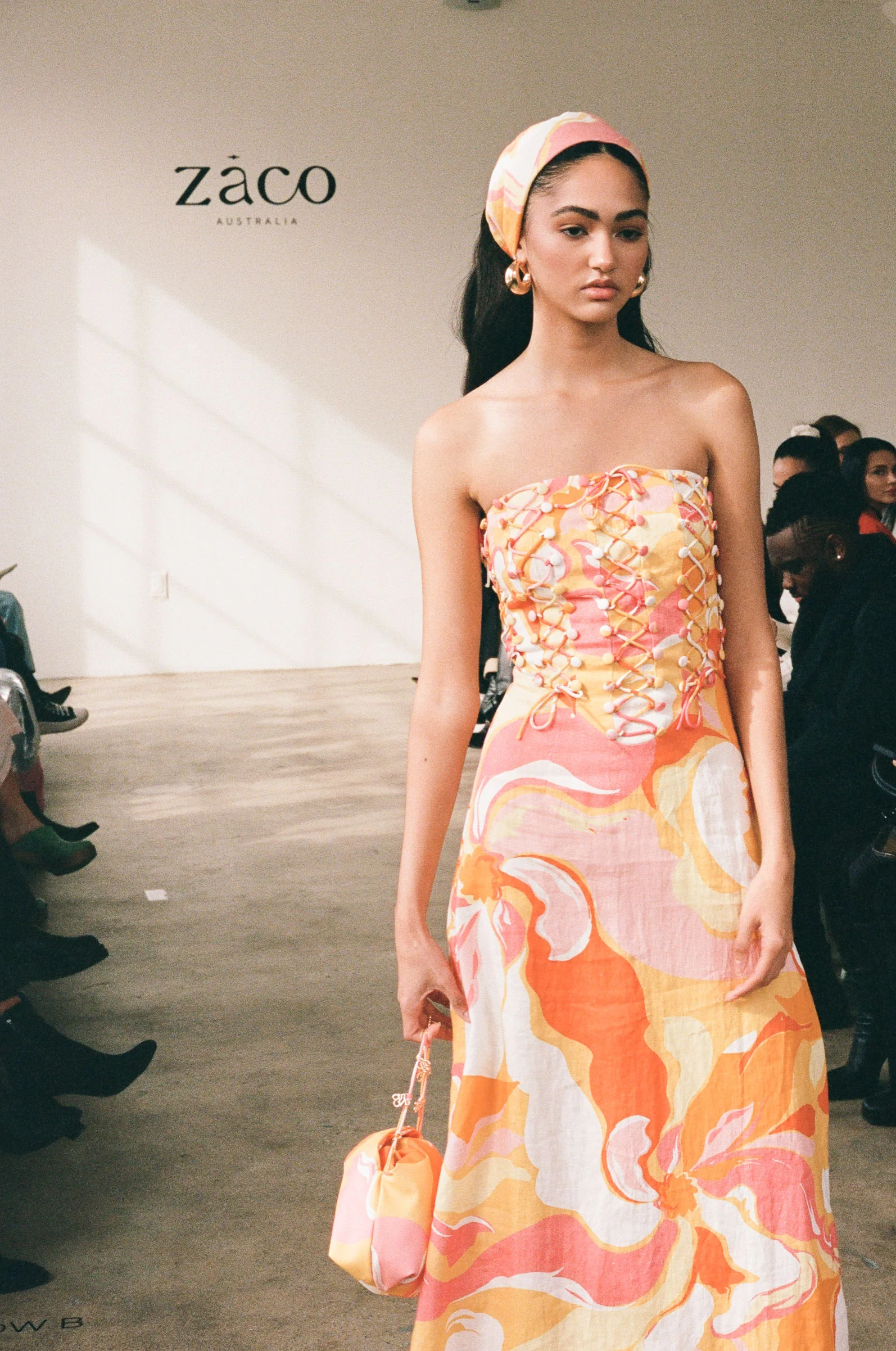 SAMPLE-Kahlo Dress - Calista Sunset - Image 9