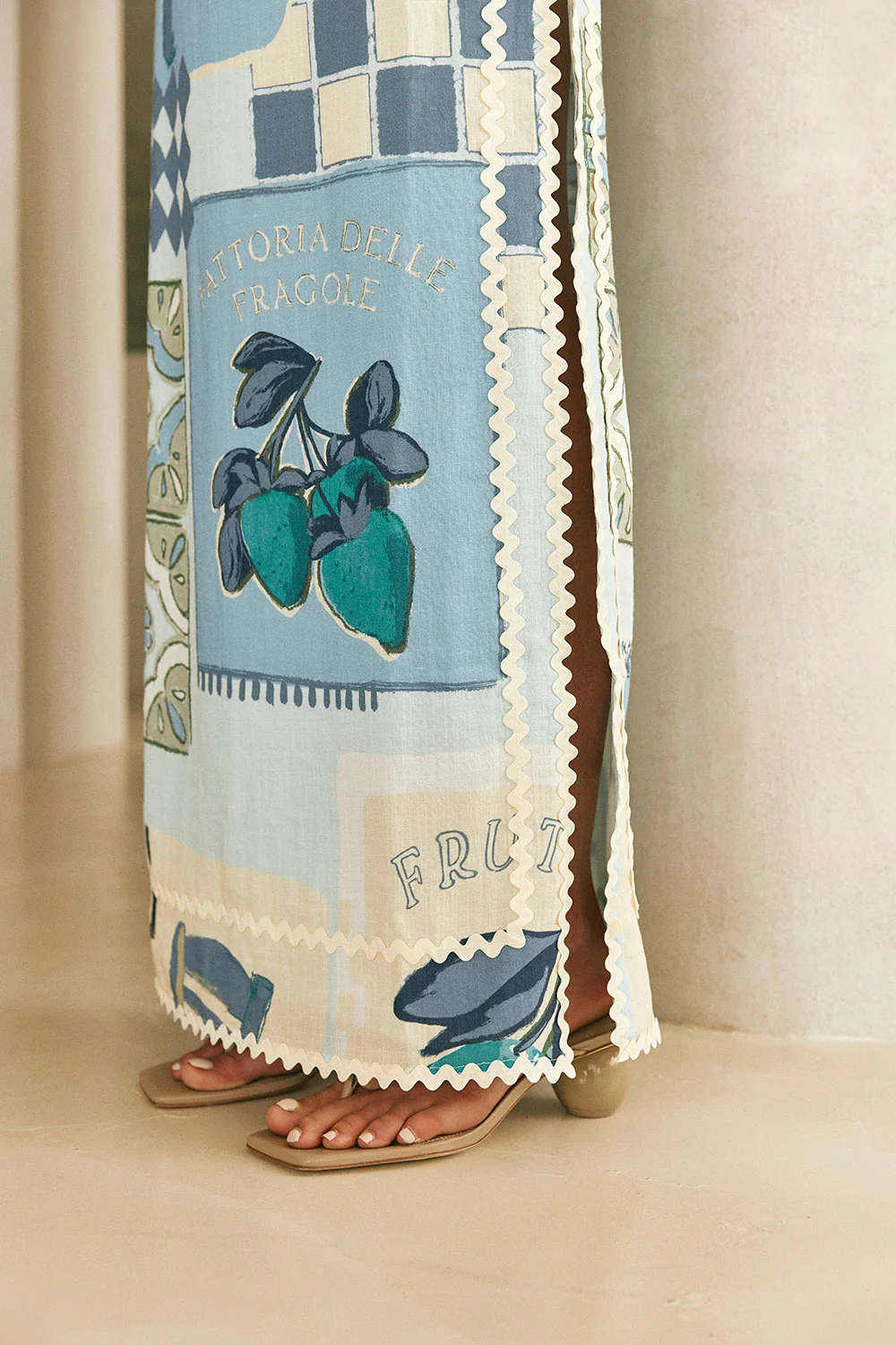 SAMPLE-Miriana Dress - Villagio Blue - Image 7