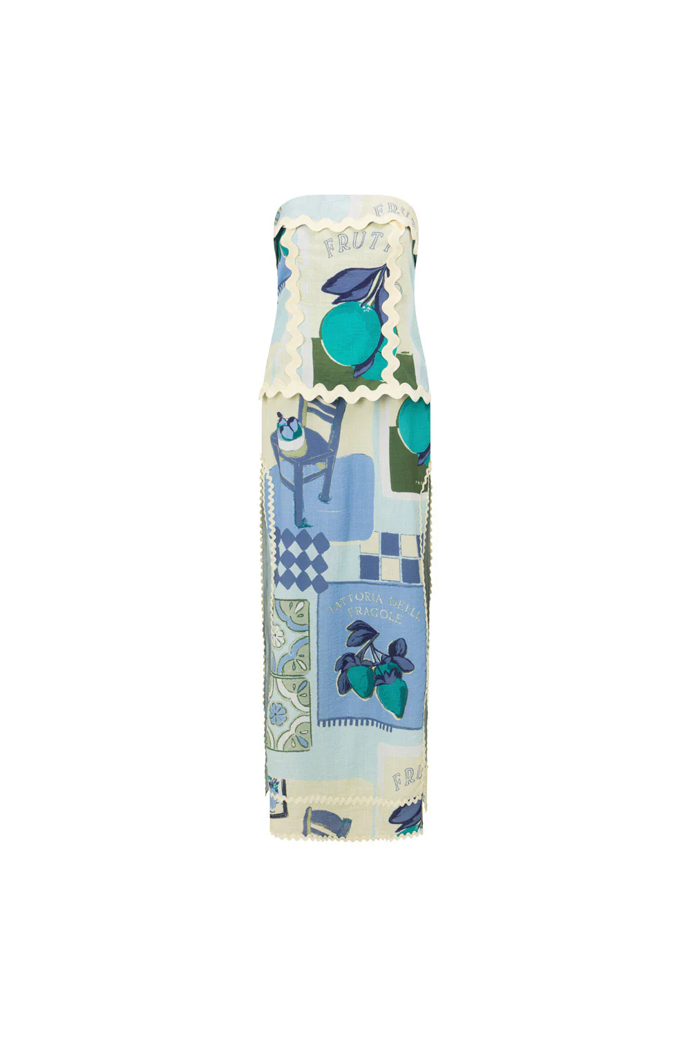 SAMPLE-Miriana Dress - Villagio Blue - Image 8