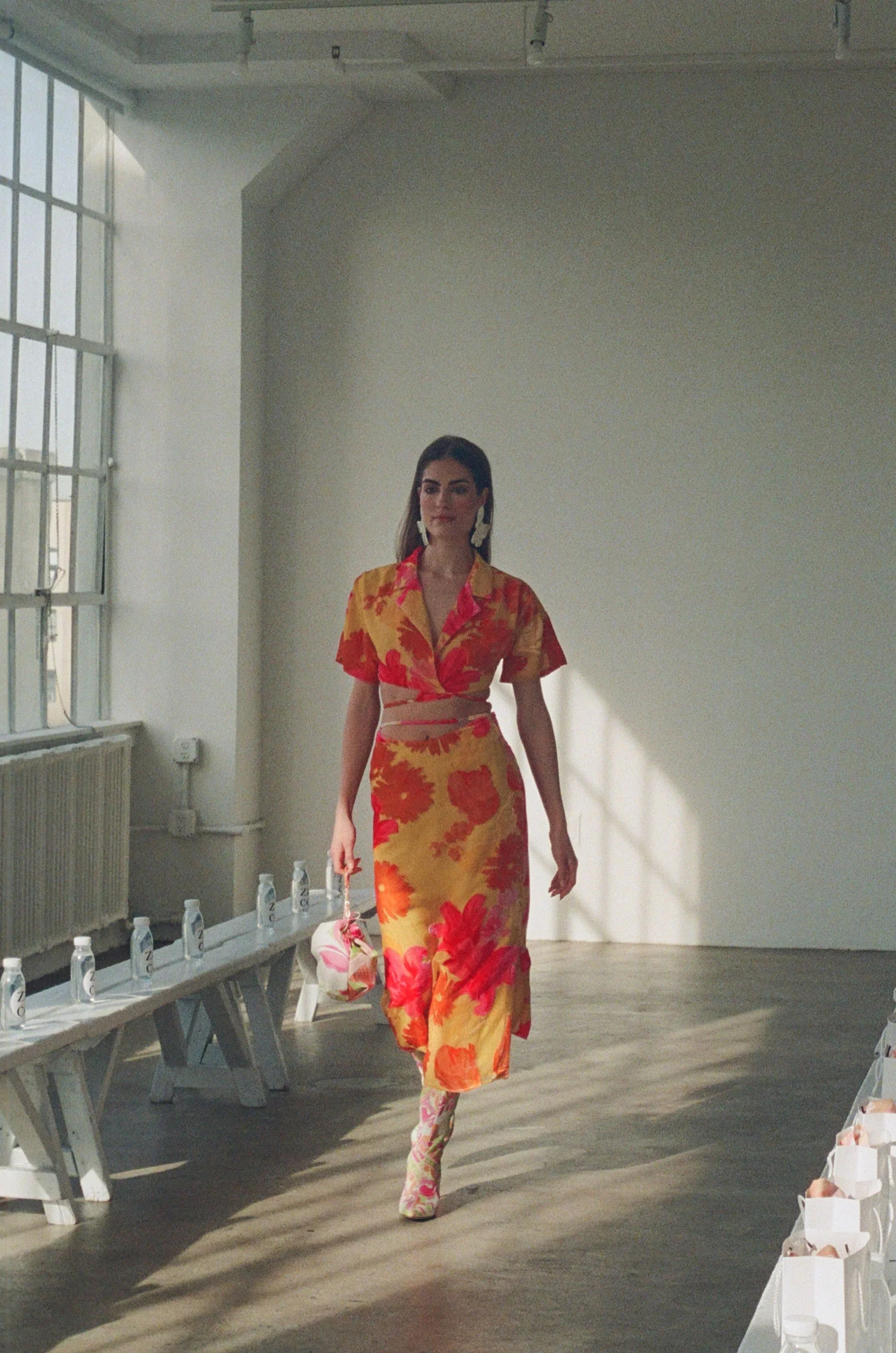 SAMPLE-Sorrenta Wrap Top - Floreale Sunny - Image 5