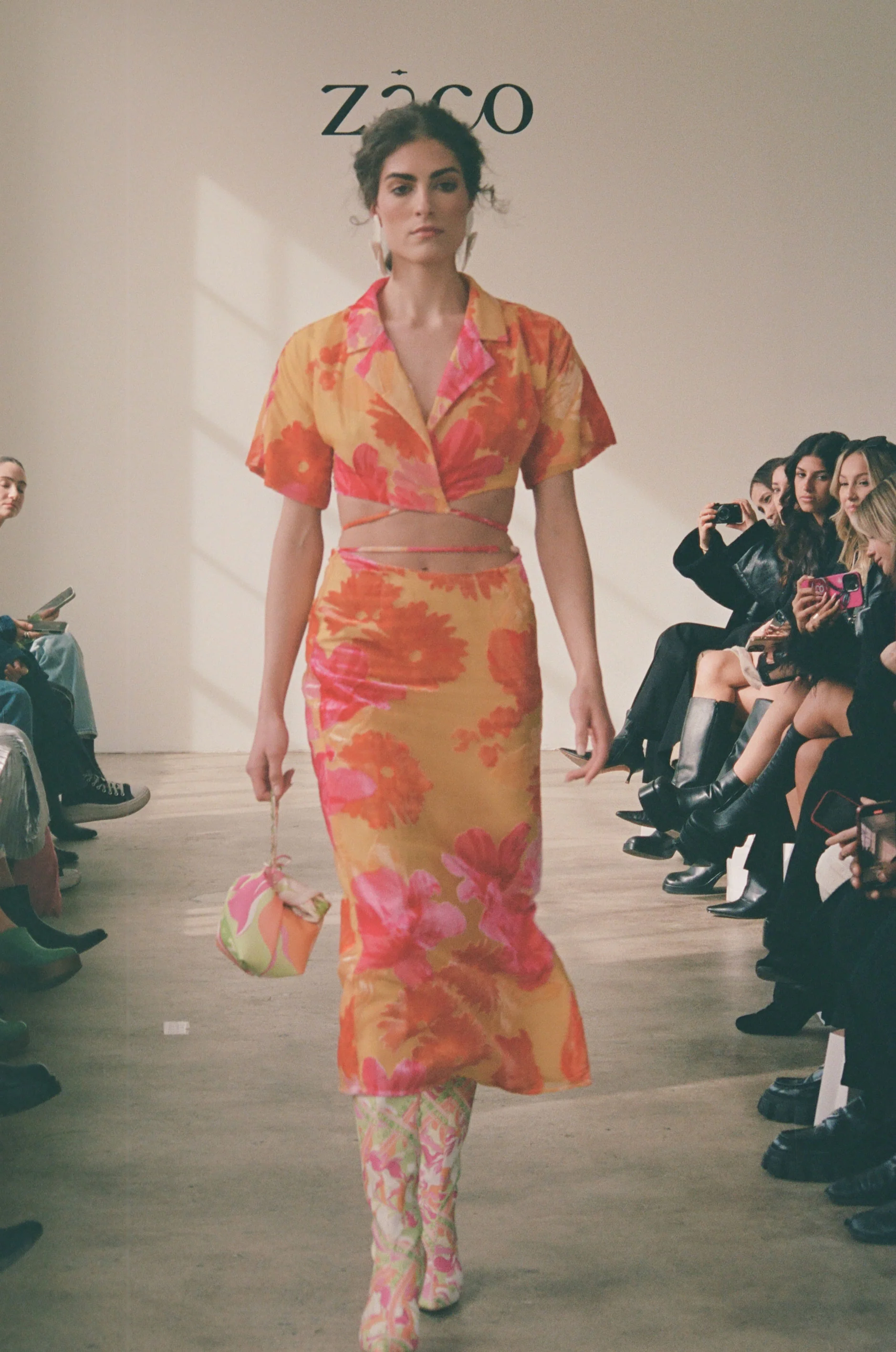 SAMPLE-Sorrenta Wrap Top - Floreale Sunny - Image 9