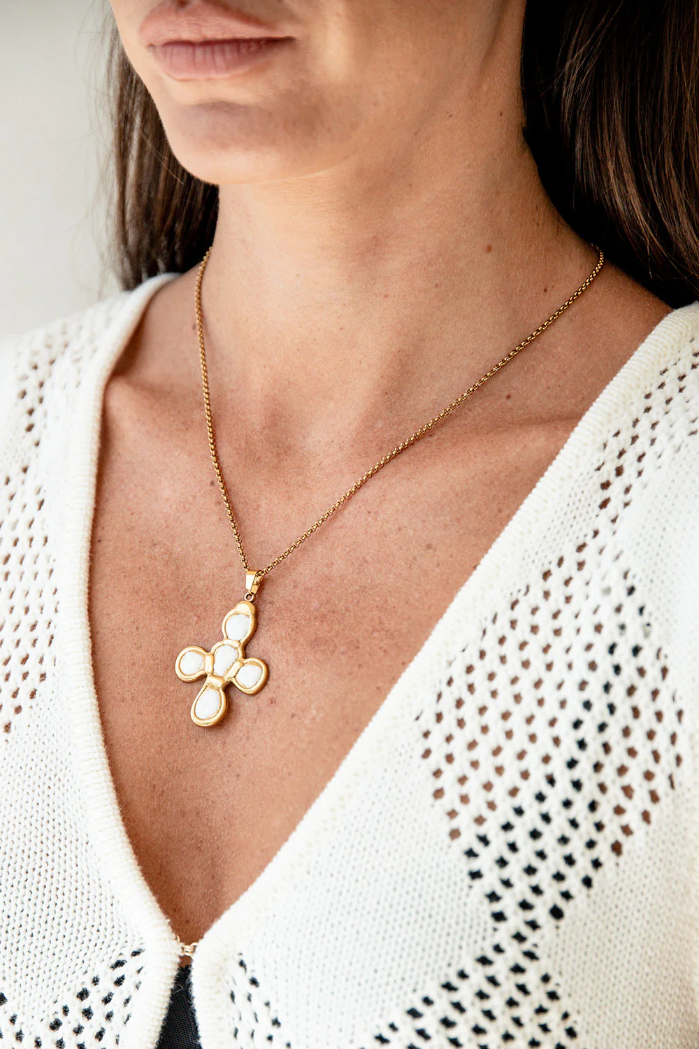 Sella Cross Necklace - Image 3