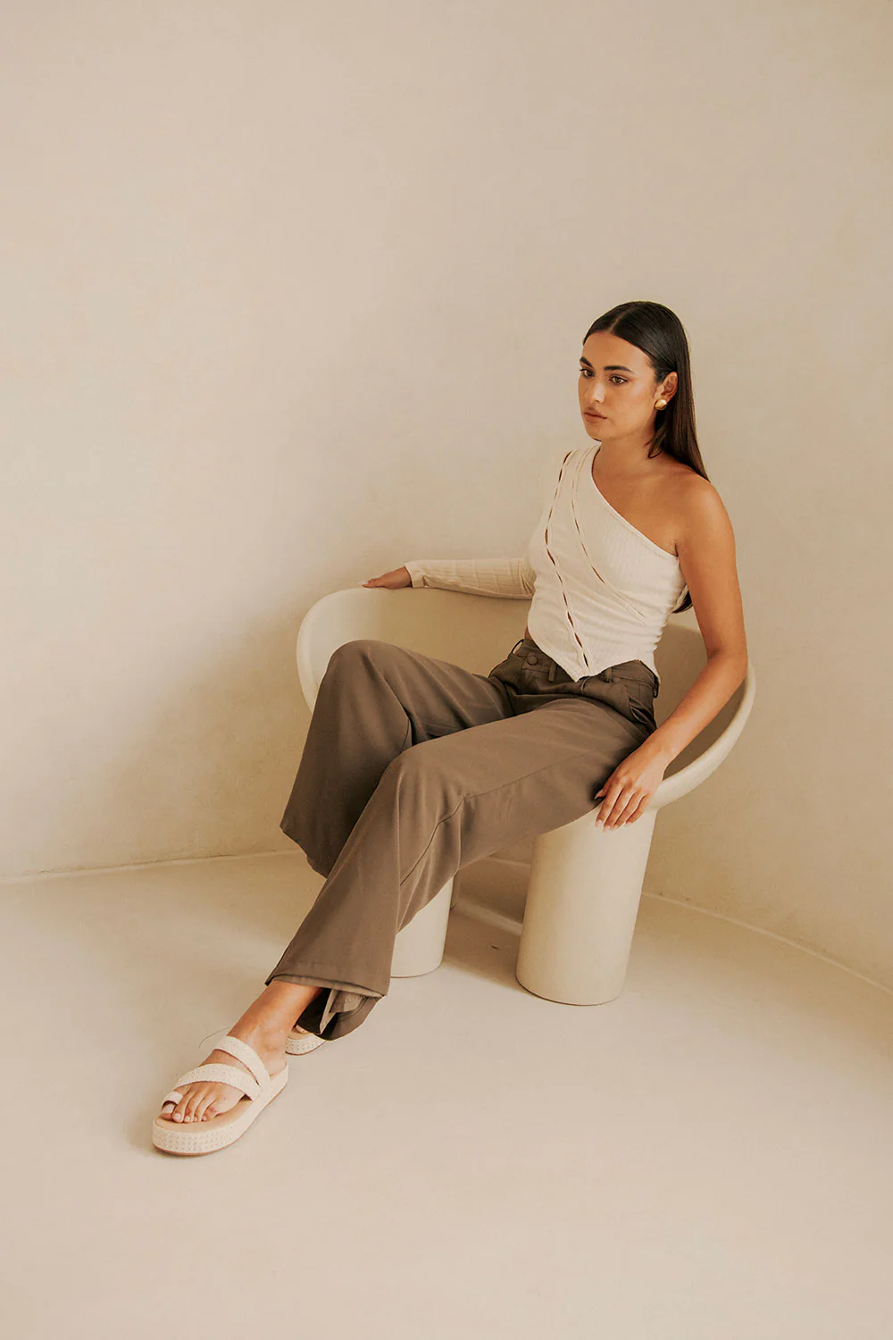 Tiera Platform Sandals - Natural - Image 5